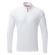 Gill UV009 Langærmet zip T-shirt men's UV50+ hvid