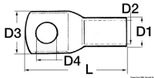 Ringkabelsko for strømkabel 11 mm²