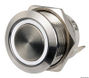 FLAT S.S.-bryter (MOMENTARY ON)-OFF 12/24V hvit LED