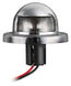 Hvit 135° lanterne i forkrommet ABS