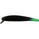 14 Long A Wobbler 9 cm #6 Black Body Green Tail