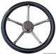 Ratt av mjuk polyuretan teak/SS 350 mm