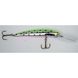 25 Deep Long A Djupgående Wobbler 12 cm Chrome Green Back Pink Belly