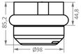 Discovery lanterne 360° topplanterne + 3 farger