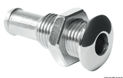 Mini skrovgenomföring AISI 316 konvex 1/4"