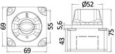 Hovedafbryder 300A OFF-ON-BOTH