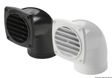 ABS-slangeventil med krave hvid 90° 92 x 92 mm