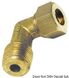 Kompressionskobling i messing lige med indvendigt gevind 10 mm x 1/4"