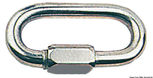 Karabinkrok med skrueåpning AISI 316 8 mm
