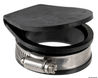 Udstødningsbeskyttelsesventil i gummi 4"