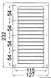Sjalusiventil polert SS 232x127 mm