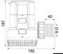 Maxi uppopilssipumppu G4700new 12 V