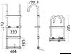 Eco teleskopstege utfälld 1170 mm - hopfälld 705 mm