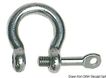 Buesjakkel med sikret bolt AISI 316 4 mm