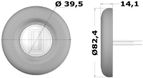 Sea-Dog LED-lanterne 135° kun 12 V