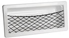 Sidelomme i hvit ABS med nett 540 x 244 x 120 mm