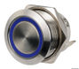 FLAT S.S.-bryter ON-OFF 12/24 V blå LED