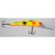 25 Deep Long A Djupgående Wobbler 12 cm Yellow Orange Black Spots