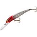 25 Deep Long A Djupgående Wobbler 12 cm Silver Flash Red Head