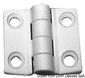Hengsel i forsterket nylon, hvitt 38x38 mm