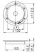 Inspektionsluge AISI 316 passage 91 mm