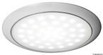 Ultraflat LED-lampe med hvit ringmutter 12/24 V 3 W
