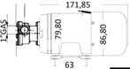 Itseimevä pilssipumppu 24 V 80 l/m