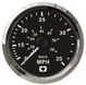 Pitotfartmätare 0-35 MPH svart/glansig