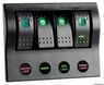 PCP Compact elpanel med 4 strömbrytare