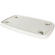 Bord rektangel vit ABS 46x76cm