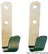 Par holdekroge i poleret SS 22-32 mm