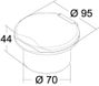 Classic Evo valkoinen kansisuihku PVC-letku 4 mm 10 kpl BULK-pakkaus