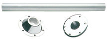 Bordsstativ i anodiserat aluminium 70 cm
