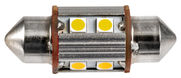 2 LED-soffittpære 31mm 3000K 8 LED