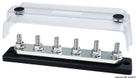 Kraftig samleskinne Techno med transparent lokk 6x8