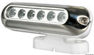 LED-lyskaster 6 hvite LED, komplett