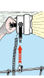 Night Eye-lyskaster i forkrommet messing 12 V