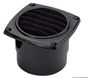 ABS slangeventil med krave hvid 126 x 126 mm