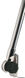Sammenleggbar LED-lanternestang 360° svart plast 60 cm