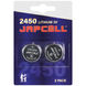 Japcell CR2450 litiumbatteri 3V, 2 stk.