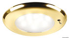 SOLE innfelt LED-taklampe gullfarget