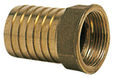 Støbt slangekobling i messing med indvendigt gevind 3" x 80 mm