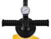 Tiger luftpumpe med manometer