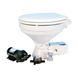 Jabsco Compact Quiet Flush elektrisk toalett med stillegående spyling