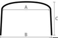 3-bågs hopfällbar bimini Ø 22 mm 150/160 cm marinblå