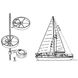 Sailguard hjul 2 st Ø 75 x 13 mm