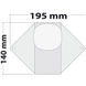 Topplanterna/halogen-däcklampa 10 W