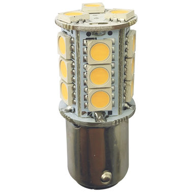 1852 LED-pære Ba15D, 10-36V 2,4/25W 2700K - 2-pakning