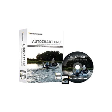 Humminbird Autochart Pro, SD-kortti & PRO PC ohjelmisto, sis. viistokaikudatan käsittely