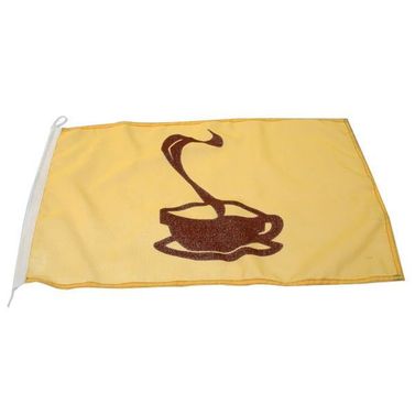 Humorflaggga kaffeflagg 30x45cm